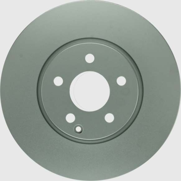 2008 Mercedes Benz C300 - Front, Driver or Passenger Side Brake Disc, Geomet Coated, Plain Surface, Vented, 5 Lugs