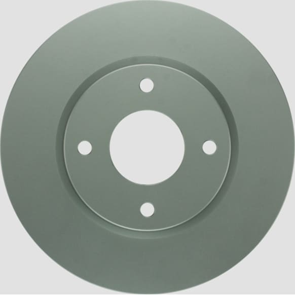 2010 Nissan Sentra - Front, Driver or Passenger Side Brake Disc, Geomet Coated, Plain Surface, Vented, 4 Lugs, 279.8 mm, 2.0L 4Cyl, QuietCast Series