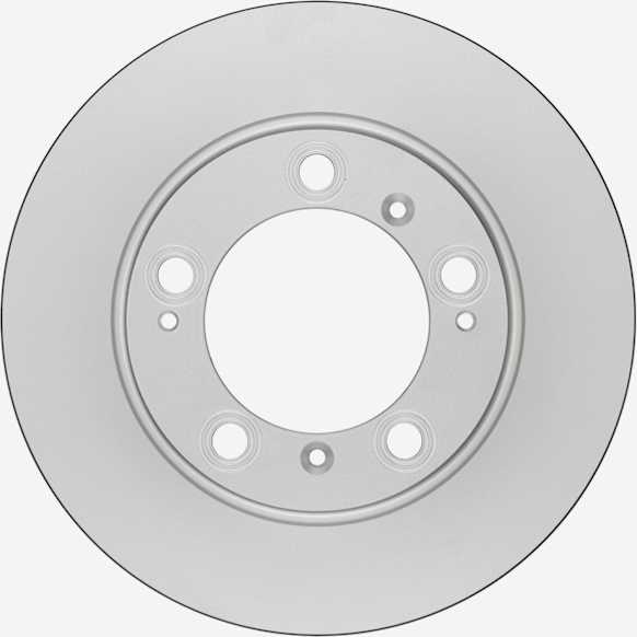 2004 Porsche Boxster - Rear, Driver or Passenger Side Brake Disc, Geomet Coated, Plain Surface, Vented, 3.2L 6Cyl