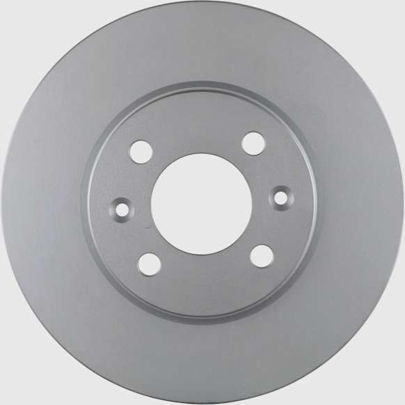 1991 Saab 9000 - Front, Driver or Passenger Side Brake Disc, Geomet Coated, Plain Surface, Vented, 279.6 mm, 2.3L 4Cyl