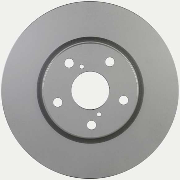 50011465 Front, Driver Side Brake Disc, Geomet Coated, Plain Surface, Vented, 5 Lugs, 296 mm, QuietCast Series