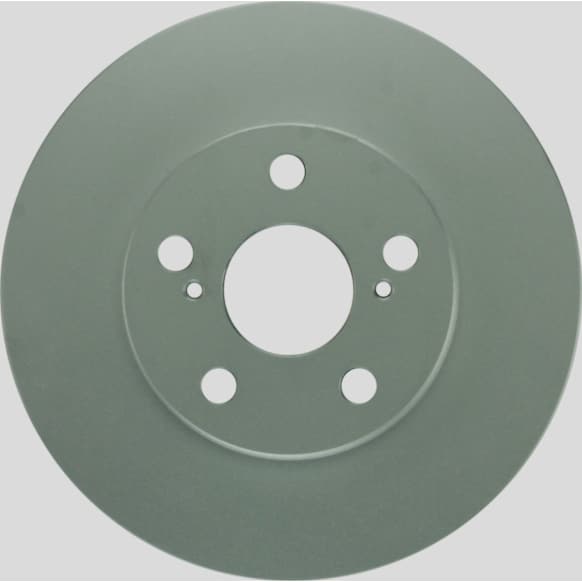 2015 Lexus CT200h - Front, Driver or Passenger Side Brake Disc, Geomet Coated, Plain Surface, Vented, 5 Lugs, 255 mm, 1.8L 4Cyl, QuietCast Series