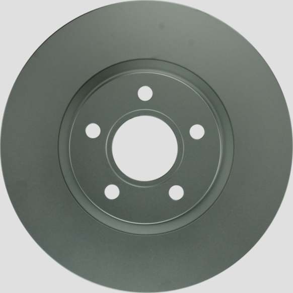 52011562 Front, Driver or Passenger Side Brake Disc, Geomet Coated, Plain Surface, Vented, 5 Lugs, 300 mm, QuietCast Series