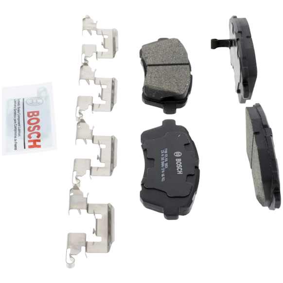 2019 Ford Fiesta - Front Ceramic Brake Pad Set, 1.6L 4Cyl, Naturally Aspirated
