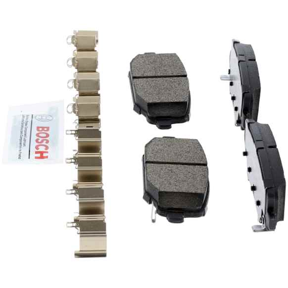 2019 Dodge Grand Caravan - Rear Ceramic Brake Pad Set, 3.6L 6Cyl, QuietCast Series
