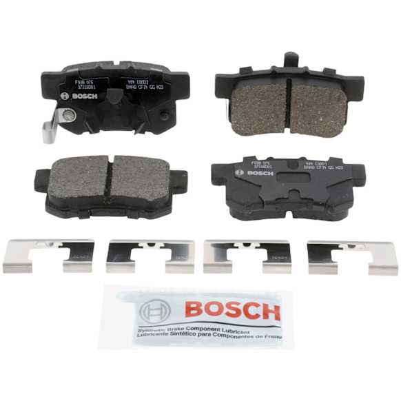 Rear Quietcast Premium Series Ceramic Brake Pad Set
