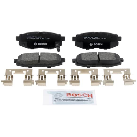 2012 Subaru Outback - Rear Ceramic Brake Pad Set, 3.6L 6Cyl, Quietcast Premium Series