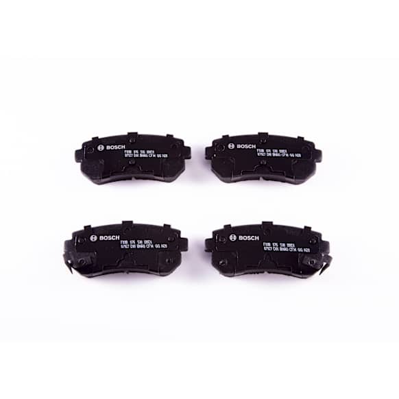 2010 Kia Forte - Rear Ceramic Brake Pad Set, 2.4L 4Cyl, Quietcast Premium Series