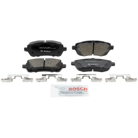 2011 Mazda 2 - Front Ceramic Brake Pad Set, 1.5L 4Cyl, QuietCast Series