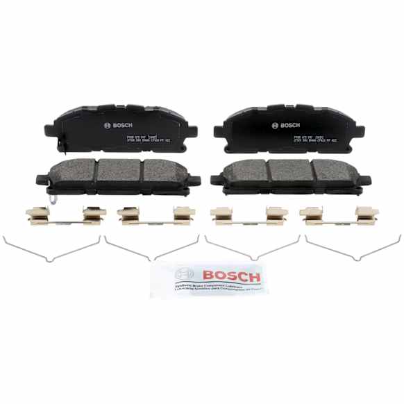 2017 Nissan Quest - Front Ceramic Brake Pad Set, 3.5L 6Cyl, QuietCast Series