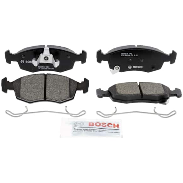 2017 Fiat 500 - Front Ceramic Brake Pad Set, 1.4L 4Cyl, Naturally Aspirated, GAS, QuietCast Series