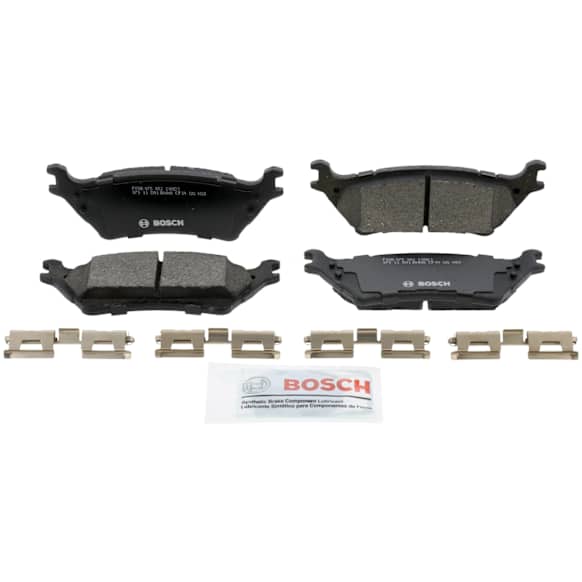 2012 Ford F-150 - Rear Ceramic Brake Pad Set, 3.7L 6Cyl, Quietcast Premium Series