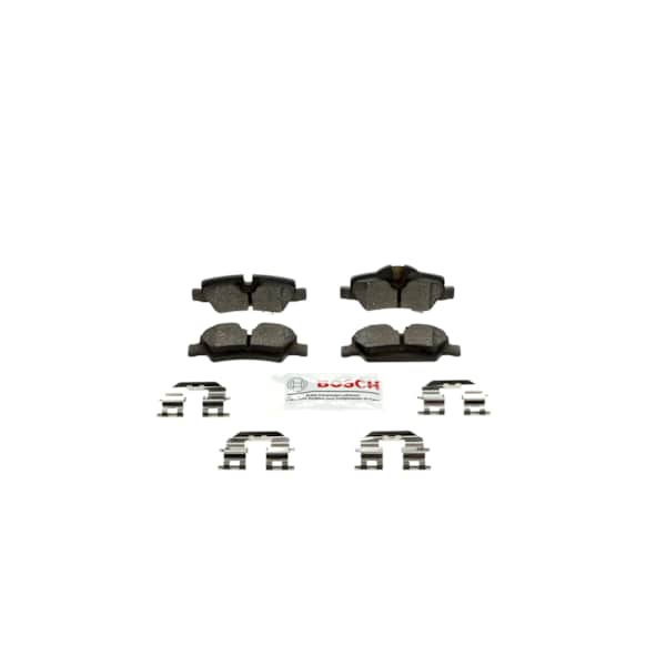 2018 Mini Cooper - Rear Ceramic Brake Pad Set, 1.5L 3Cyl, QuietCast Series