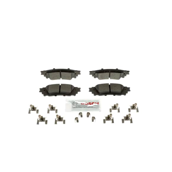2020 Lexus NX300 - Rear Ceramic Brake Pad Set, 2.0L 4Cyl, QuietCast Series