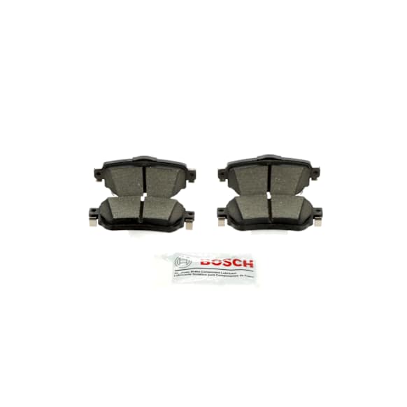 2020 Nissan Leaf - Rear Ceramic Brake Pad Set, With Power Operated Parking Brake, BATTERY EV (EV/BEV), QuietCast Series