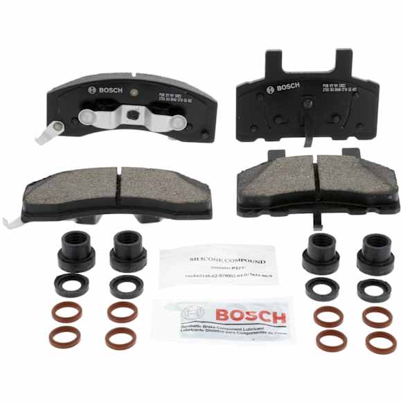 2000 Chevrolet Tahoe - Front Ceramic Brake Pad Set, 5.3L 8Cyl, RWD, Police, Quietcast Premium Series