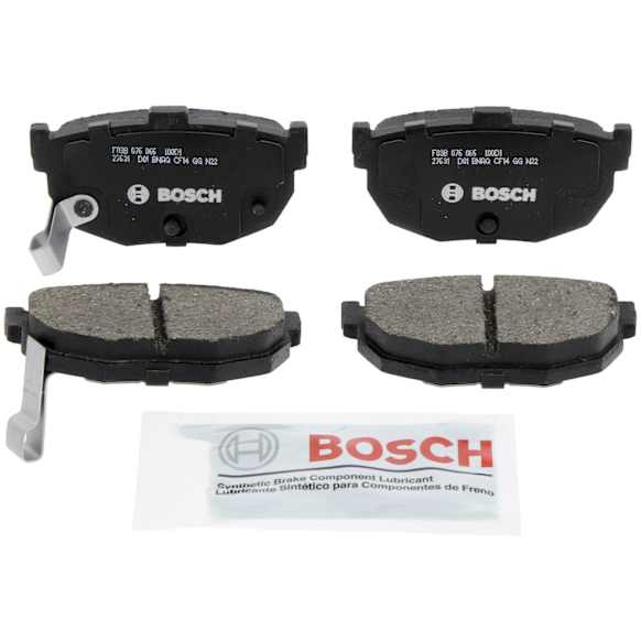 2005 Hyundai Tiburon - Rear Ceramic Brake Pad Set, QuietCast Series