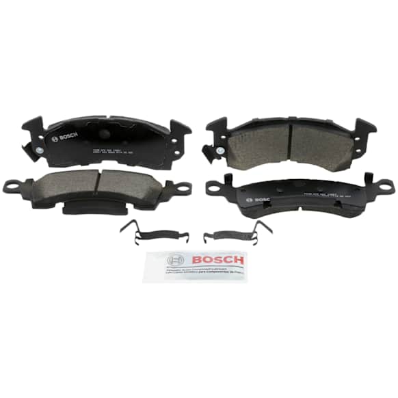 1977 Chevrolet K20 Suburban - Front Ceramic Brake Pad Set, 6.6L 8Cyl, 4WD, With wear sensor, Quietcast Premium Series