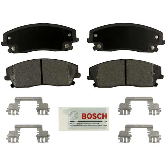 2014 Chrysler 300 - Front Ceramic Brake Pad Set, 3.6L 6Cyl, RWD, Euroline Series