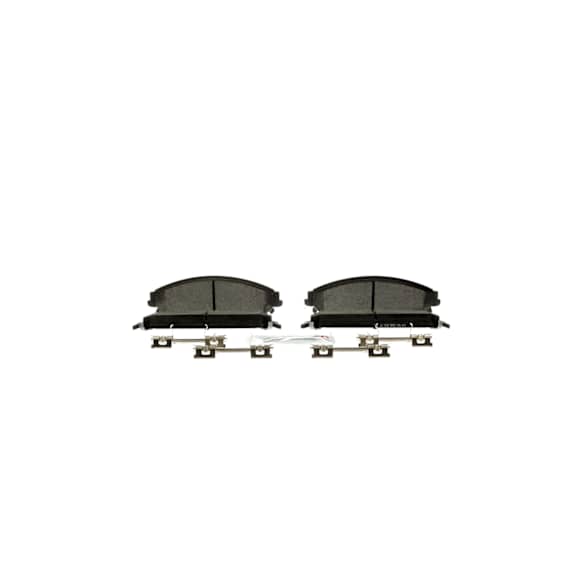 2018 Dodge Charger - Front Ceramic Brake Pad Set, Except Pursuit; 2 Piston Caliper, Blue Series