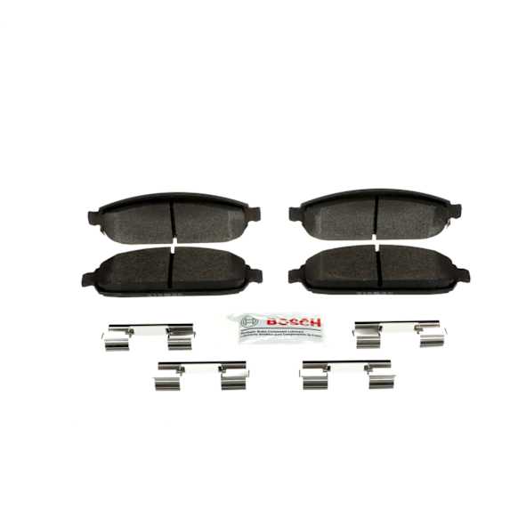 2007 Jeep Commander - Front Semi-metallic Brake Pad Set, Blue Series