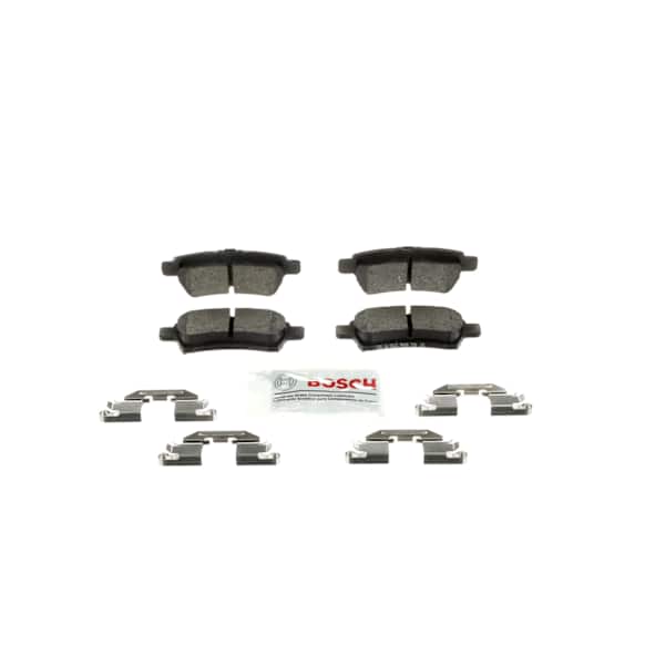 2011 Nissan Pathfinder - Rear Ceramic Brake Pad Set, 4.0L 6Cyl, Blue Series