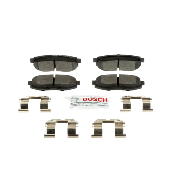 2010 Subaru Legacy - Rear Ceramic Brake Pad Set, 3.6L 6Cyl, Blue Series