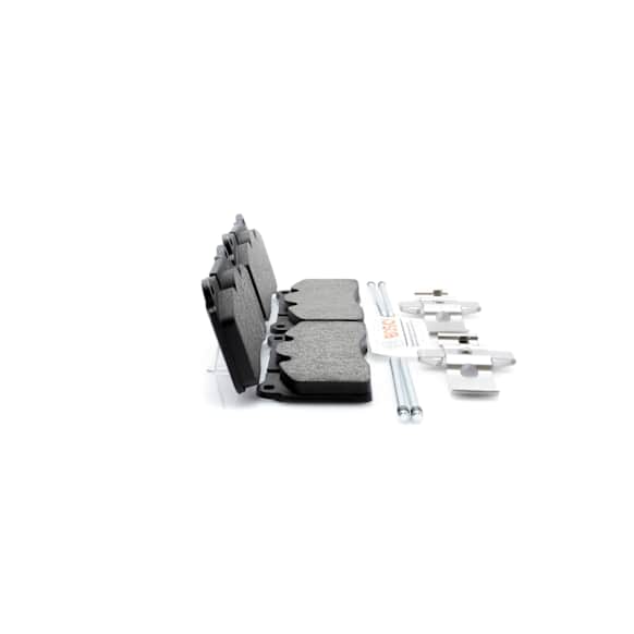 2008 Volkswagen Touareg - Front Semi-metallic Brake Pad Set, 3.6L 6Cyl, Blue Series