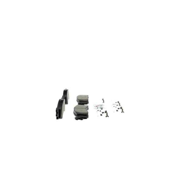 2010 Ford Taurus - Front Ceramic Brake Pad Set, 3.5L 6Cyl, Naturally Aspirated, Blue Series