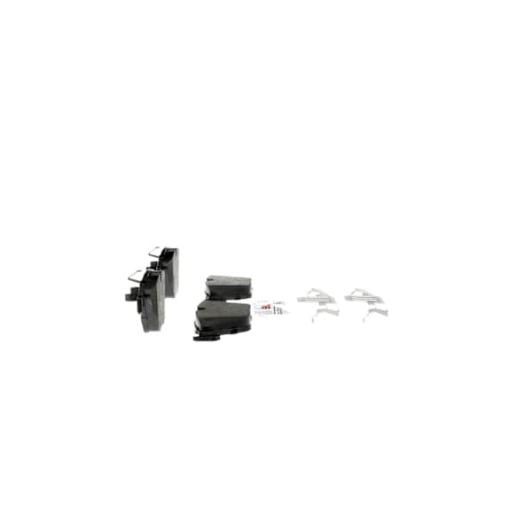 2009 BMW 328i - Front Semi-metallic Brake Pad Set, Blue Series