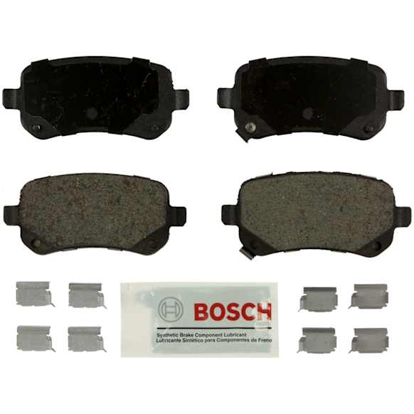 2012 Volkswagen Routan - Rear Ceramic Brake Pad Set, 3.6L 6Cyl, Euroline Series
