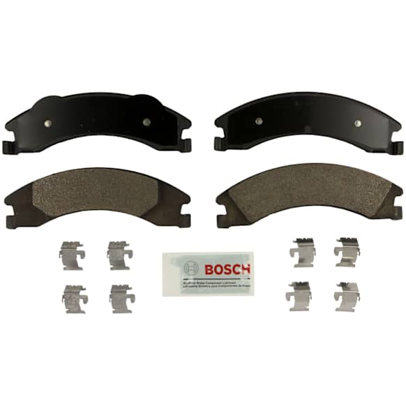 2009 Ford E-150 - Rear Semi-metallic Brake Pad Set, 5.4L 8Cyl, Blue Series