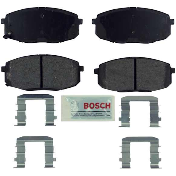 2012 Hyundai Elantra - Front Ceramic Brake Pad Set, Hatchback, 2.0L 4Cyl, Blue Series