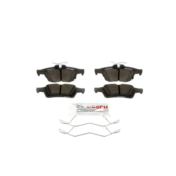 2012 Ford Focus - Rear Ceramic Brake Pad Set, BATTERY EV (EV/BEV), with Electronic Disc Brake Pad Wear Sensor(s), Blue Series