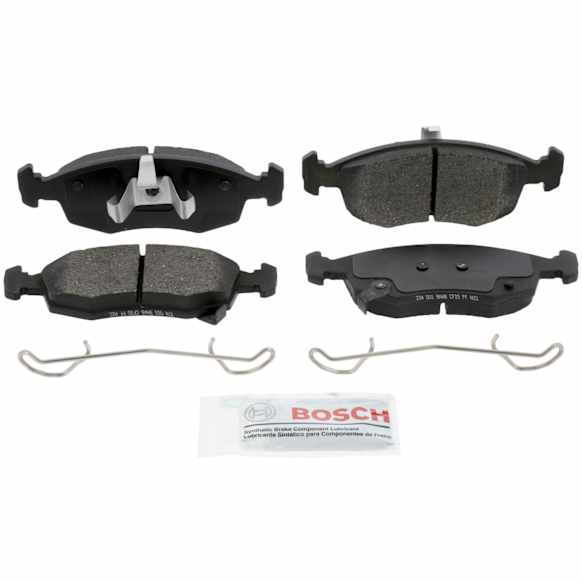 2012 Fiat 500 - Front Ceramic Brake Pad Set, 1.4L 4Cyl, Naturally Aspirated, GAS, Blue Series
