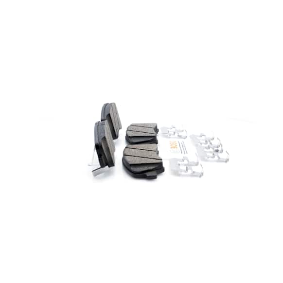 2013 Hyundai Accent - Front Ceramic Brake Pad Set, 1.6L 4Cyl, Blue Series