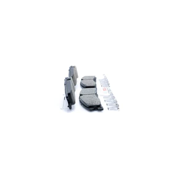 2013 Lincoln MKS - Front Ceramic Brake Pad Set, 3.7L 6Cyl, Blue Series