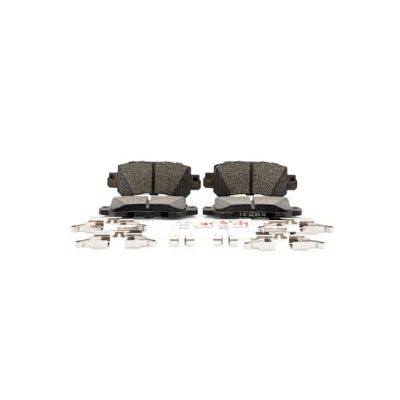 2013 Mazda CX-5 - Rear Ceramic Brake Pad Set, 2.0L 4Cyl, Blue Series