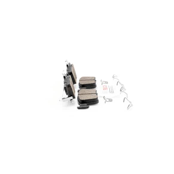 2016 Honda Civic - Rear Ceramic Brake Pad Set, With Rear Disc Brake, Blue Series