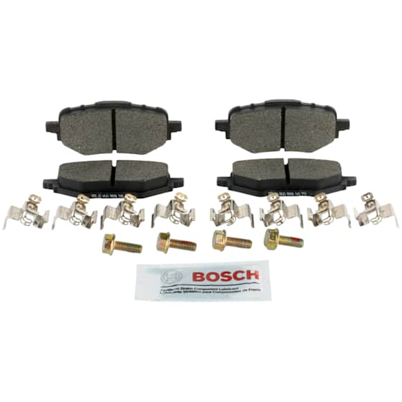 Disc Brake Pad Set-Blue Ceramic Brake Pads With Hardware Bosch BE1916H - View #5