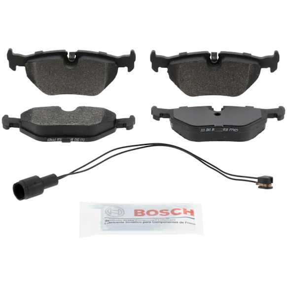 BE396 Rear Blue Series Semi-metallic Brake Pad Set