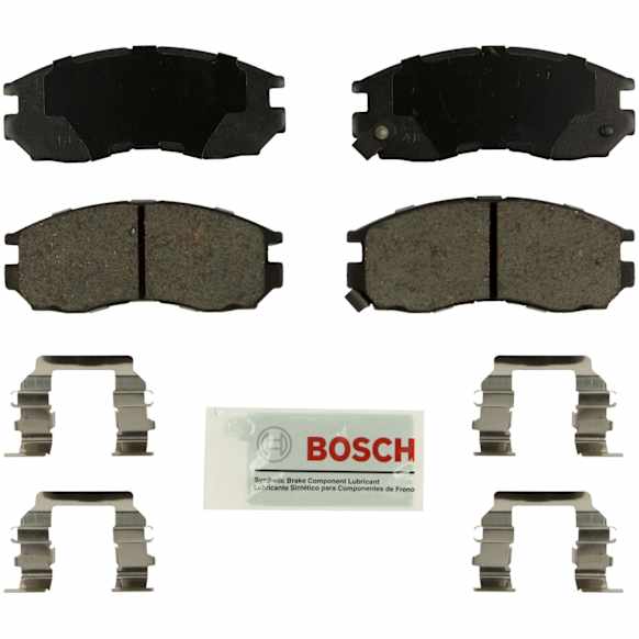 1990 Eagle Talon - Front Ceramic Brake Pad Set, Late, Blue Series