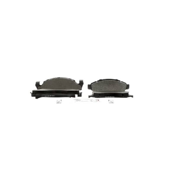 1972 Ford LTD - Front Semi-metallic Brake Pad Set, 6.6L 8Cyl, Late Production, Euroline Series