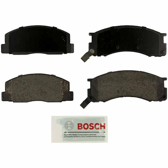 1993 Toyota Previa - Front Semi-metallic Brake Pad Set, 2.4L 4Cyl, 4-Wheel ABS, With Rear Disc, Blue Series