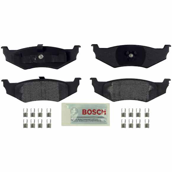 2000 Plymouth Breeze - Rear Semi-metallic Brake Pad Set, Euroline Series