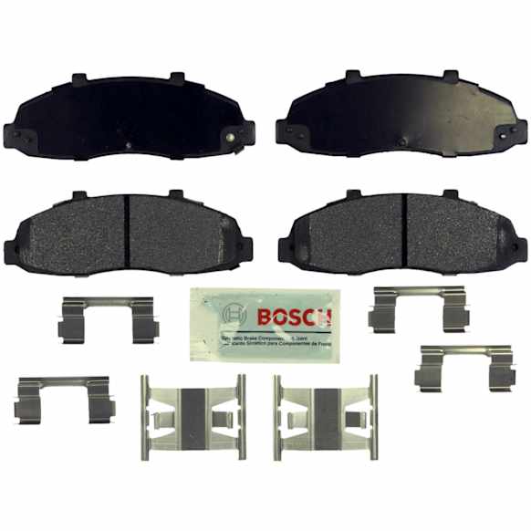 1999 Ford F-150 - Front Ceramic Brake Pad Set, 5 Lug Wheels, Euroline Series