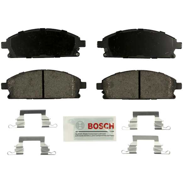 2001 Infiniti QX4 - Front Ceramic Brake Pad Set, 3.5L 6Cyl, Blue Series