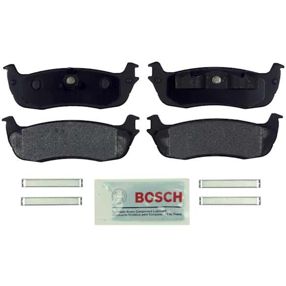 1999 Ford F-150 - Rear Ceramic Brake Pad Set, Blue Series