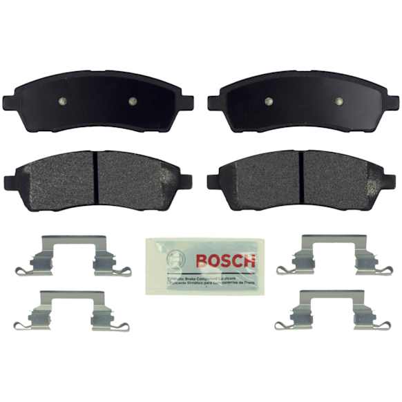 1998 Ford F-250 - Rear Ceramic Brake Pad Set, Over 8500 lb GVW, Blue Series