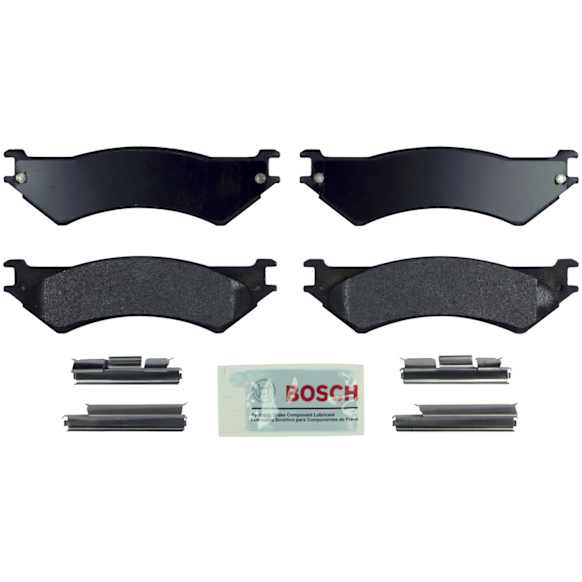 2005 Ford E-350 Super Duty - Rear Semi-metallic Brake Pad Set, 5.4L 8Cyl, Blue Series